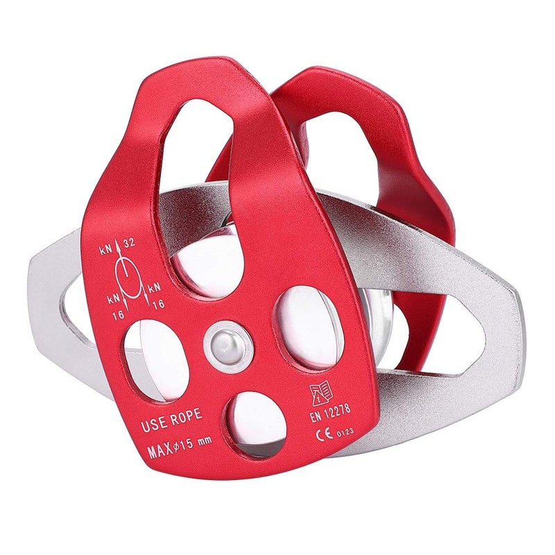Heavy Duty Single Swivel Pulley Wheel 50mm For Climbing Safety Equipment - Image 3