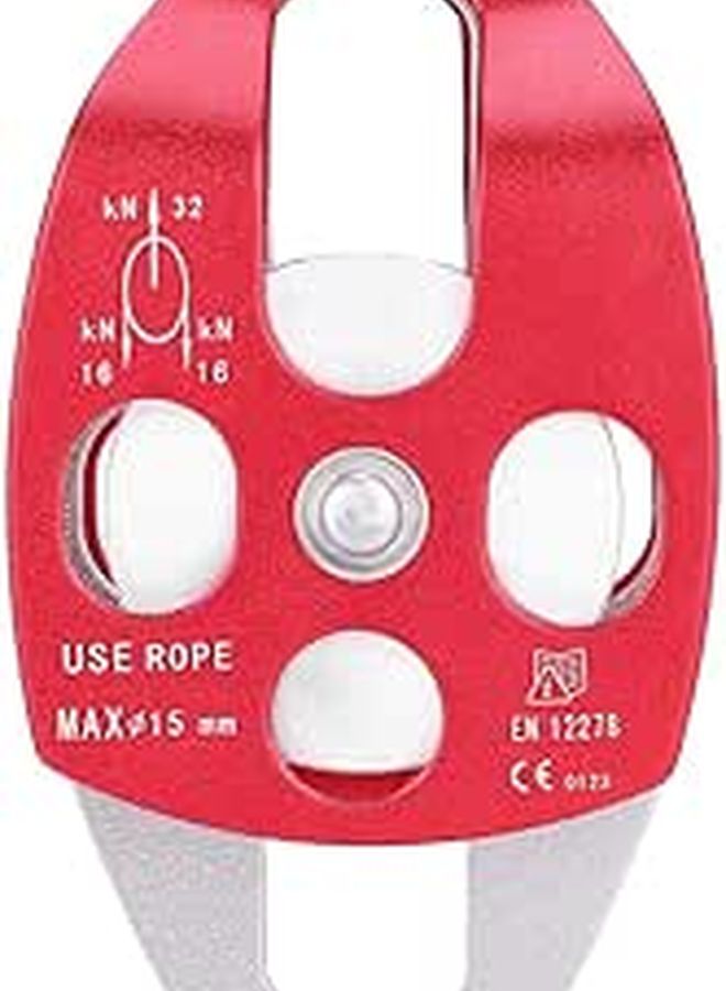 Heavy Duty Single Swivel Pulley Wheel 50mm For Climbing Safety Equipment - Image 1