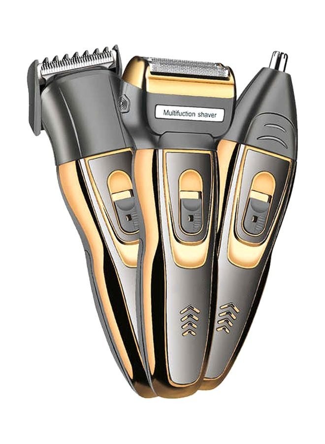 3-In-1 Rechargable Trimmer Black/Gold 
