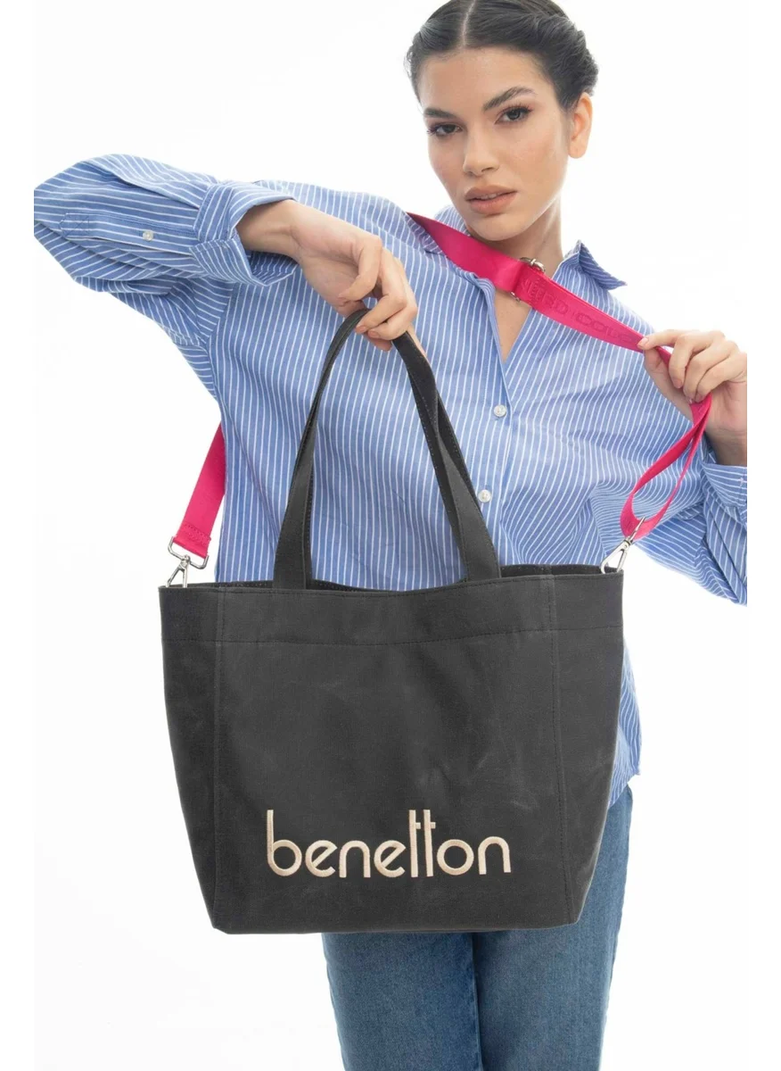 UNITED COLORS OF BENETTON Benetton Women's Shoulder Bag Black BNT1163