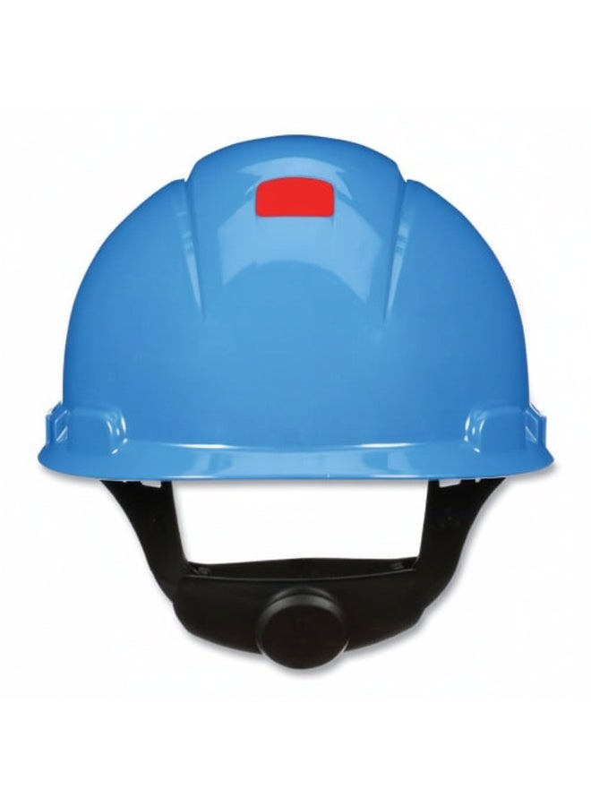 3M SecureFit H-703SFR-UV Safety Helmet – Blue, Comfortable Hard Hat with Ratchet Adjustment and UV Sensor - Image 3