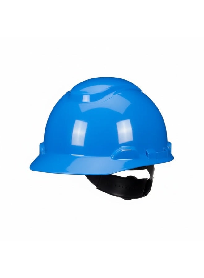 3M SecureFit H-703SFR-UV Safety Helmet – Blue, Comfortable Hard Hat with Ratchet Adjustment and UV Sensor - Image 1