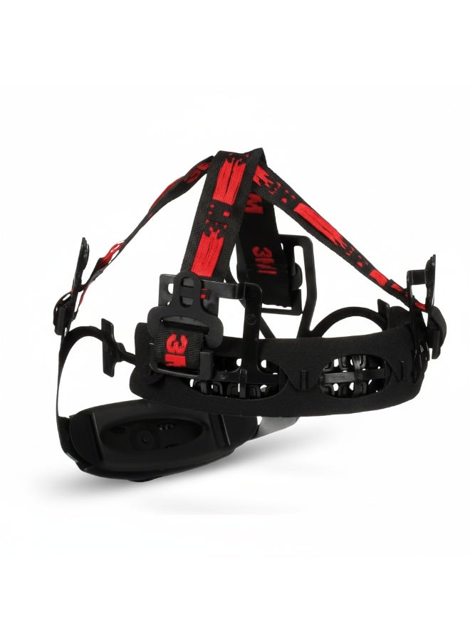 3M SecureFit H-703SFR-UV Safety Helmet – Blue, Comfortable Hard Hat with Ratchet Adjustment and UV Sensor - Image 4