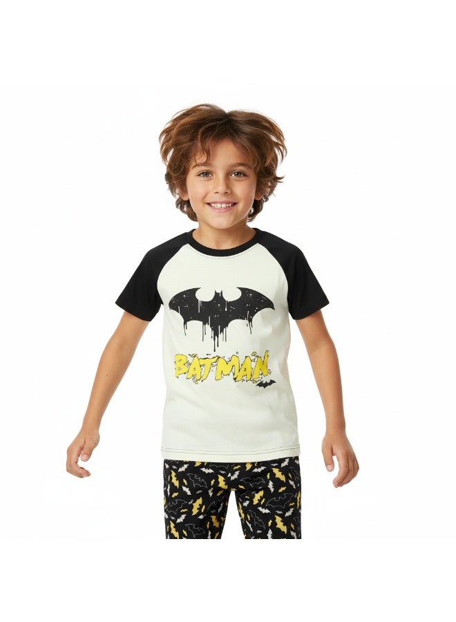 Batman طقم بيجامة أولاد باتمان 2-8 - Image 2