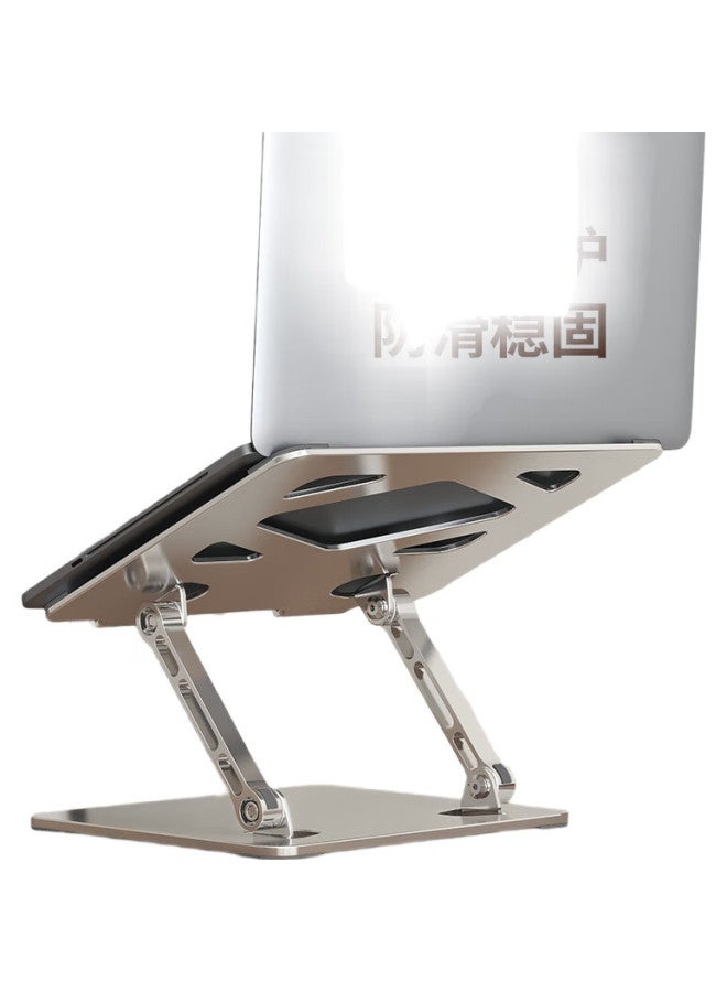 Atscore Laptop Stand, Foldable Computer Stand, Laptop Cooling And Height-Increasing Stand, Thickened Upgraded Version Computer Desk Stand Suitable For Huawei D14, Lenovo, Xiaomi, Apple And Others - Image 3