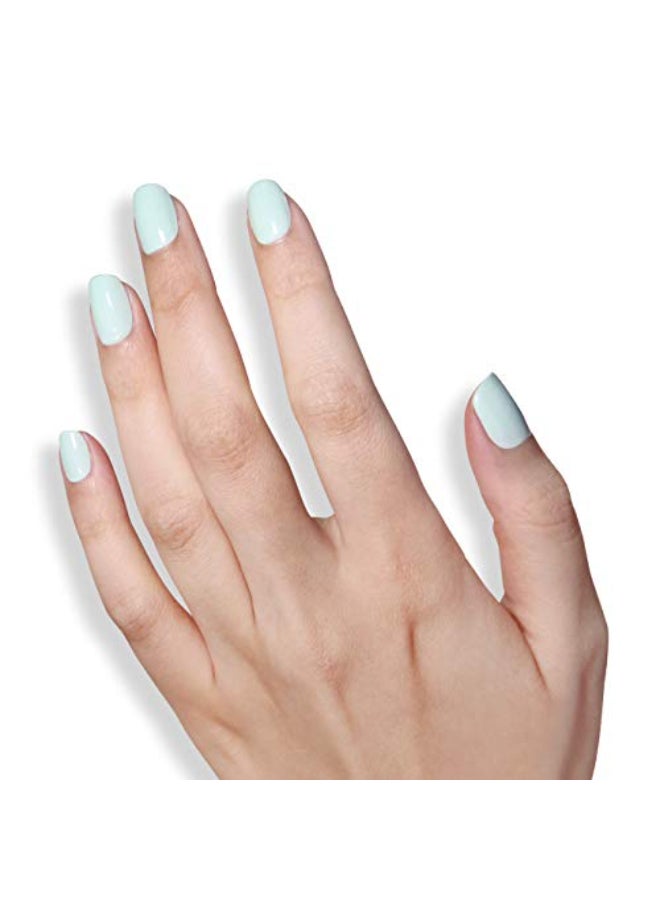 LONDONTOWN UVLED Gel Nail Polish Long Lasting Chip Resistant High Shine Color Glossy Cool Green Mint No Chip 12ml40fl oz - Image 2