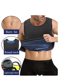 Y&D Sweat Zipper Vest by Specially Engineered Top-Layer Performance Compression Fabric for Weight Loss Hot Neoprene Corset Waist Trainer Body Top Shapewear Slimming Shirt Workout Suit  - Image 4