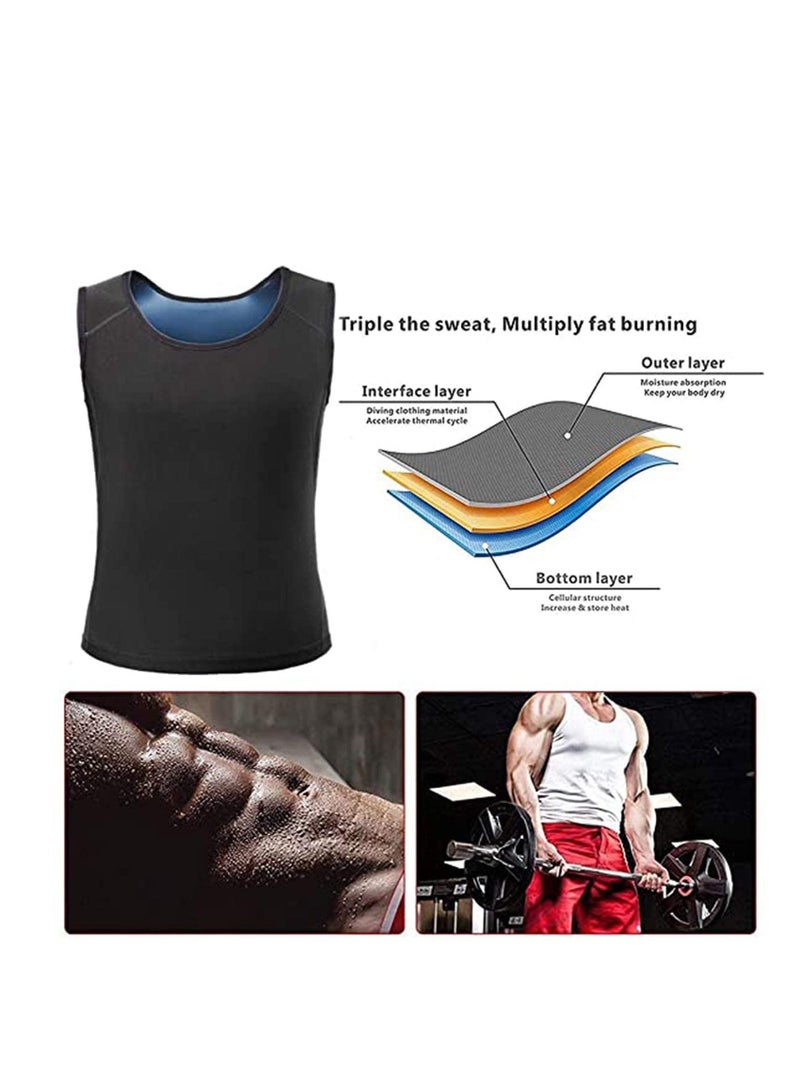 Y&D Sweat Zipper Vest by Specially Engineered Top-Layer Performance Compression Fabric for Weight Loss Hot Neoprene Corset Waist Trainer Body Top Shapewear Slimming Shirt Workout Suit - Image 5