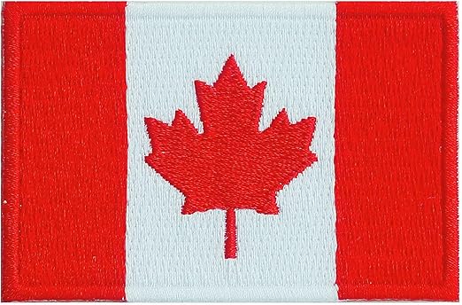 National flag embroidery- Canada - 8.5cm
