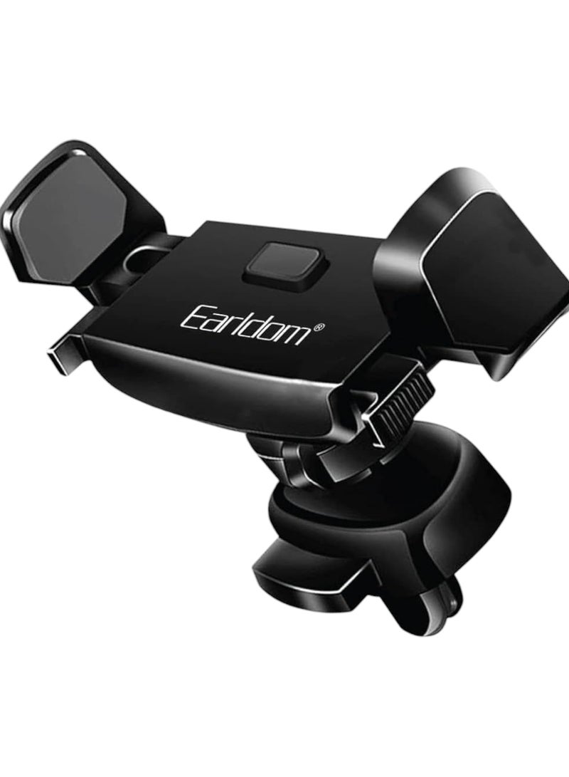 Earldom ET-EH45 360 Degree Rotation Car Phone Holder - Black - Image 1