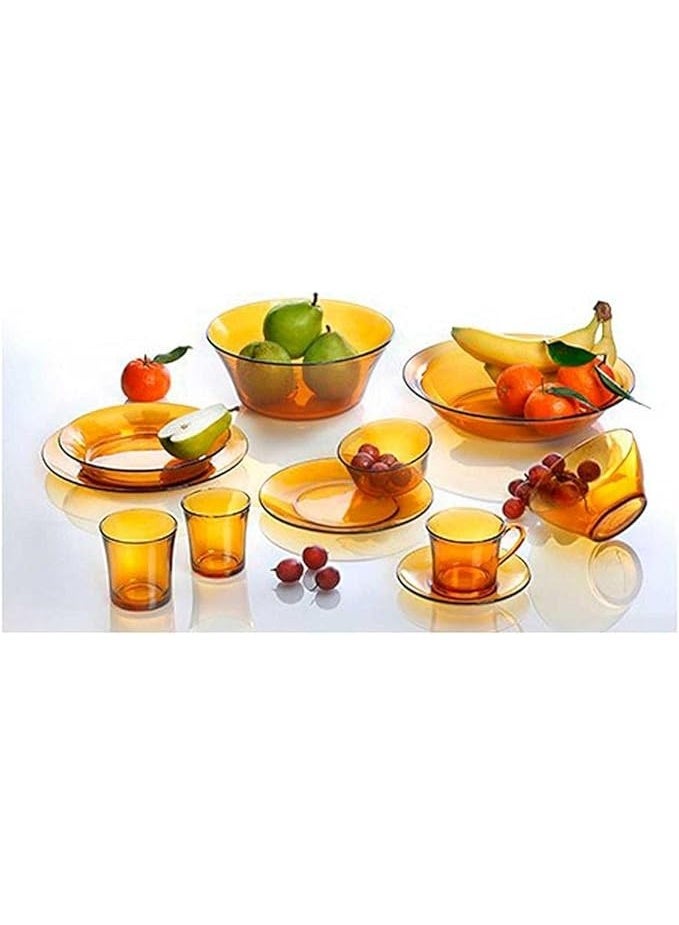 Duralex Vermeil 44 Piece Tableware Set - Image 3