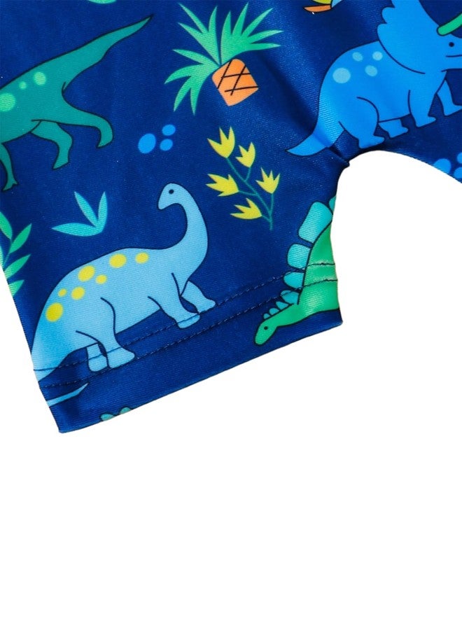 YAGATA Baby Boy Swimsuit Dino Baby Boy Swimsuit 9-12 Months Swimsuit Baby Boy Baby Boys Swimsuit Baby Swimsuit 6-12 Month Navy 90 - Image 5
