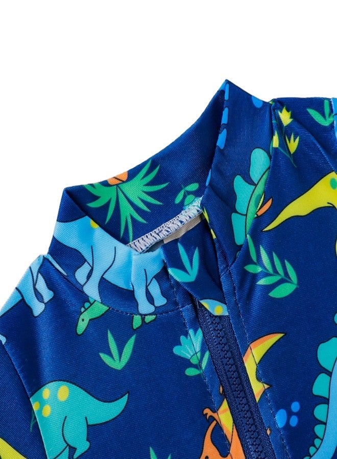 YAGATA Baby Boy Swimsuit Dino Baby Boy Swimsuit 9-12 Months Swimsuit Baby Boy Baby Boys Swimsuit Baby Swimsuit 6-12 Month Navy 90 - Image 3