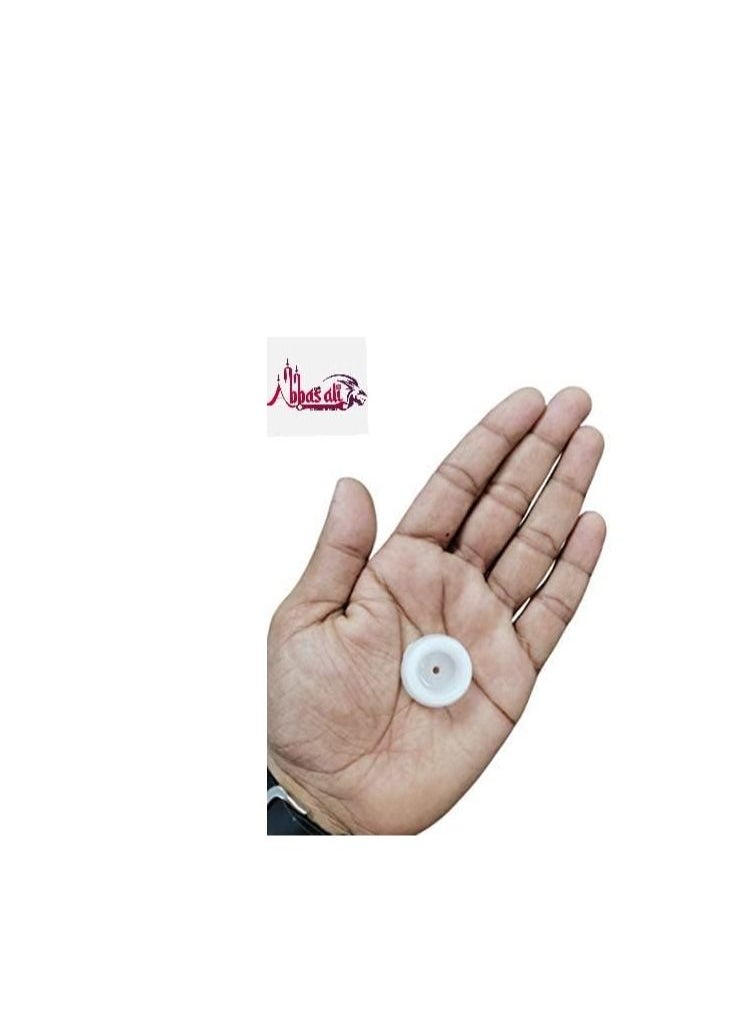 ABBASALI - Round Heavy Duty Nylon Bush with Screw for Furniture Chair Table Leg Feet Floor Protectors - Image 1