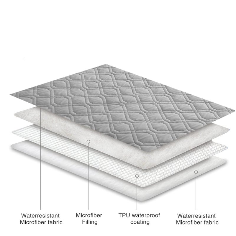 Ameritex Waterproof Dog Bed Cover Pet Blanket for Furniture Bed Couch Sofa Reversible - Image 5
