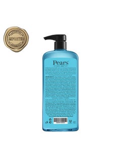 Pears Pure & Gentle Mint Extract Body Wash With Glycerin, Dermatogically Tested, 100% Soap Free Shower Gel,Imported,750 Ml (Free Loofah)  - Image 3