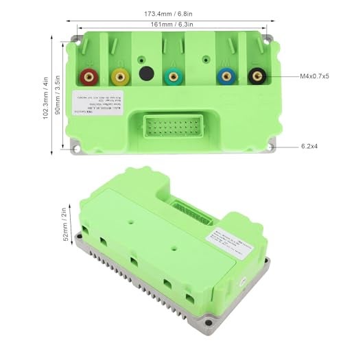 DAUERHAFT Motor Sine Controller , Sensitive IP67Brushless Motor Speed Controller Stable Management 72V 200A for Electric Scooter , DAUERHAFTpuea42vg6w - Image 5