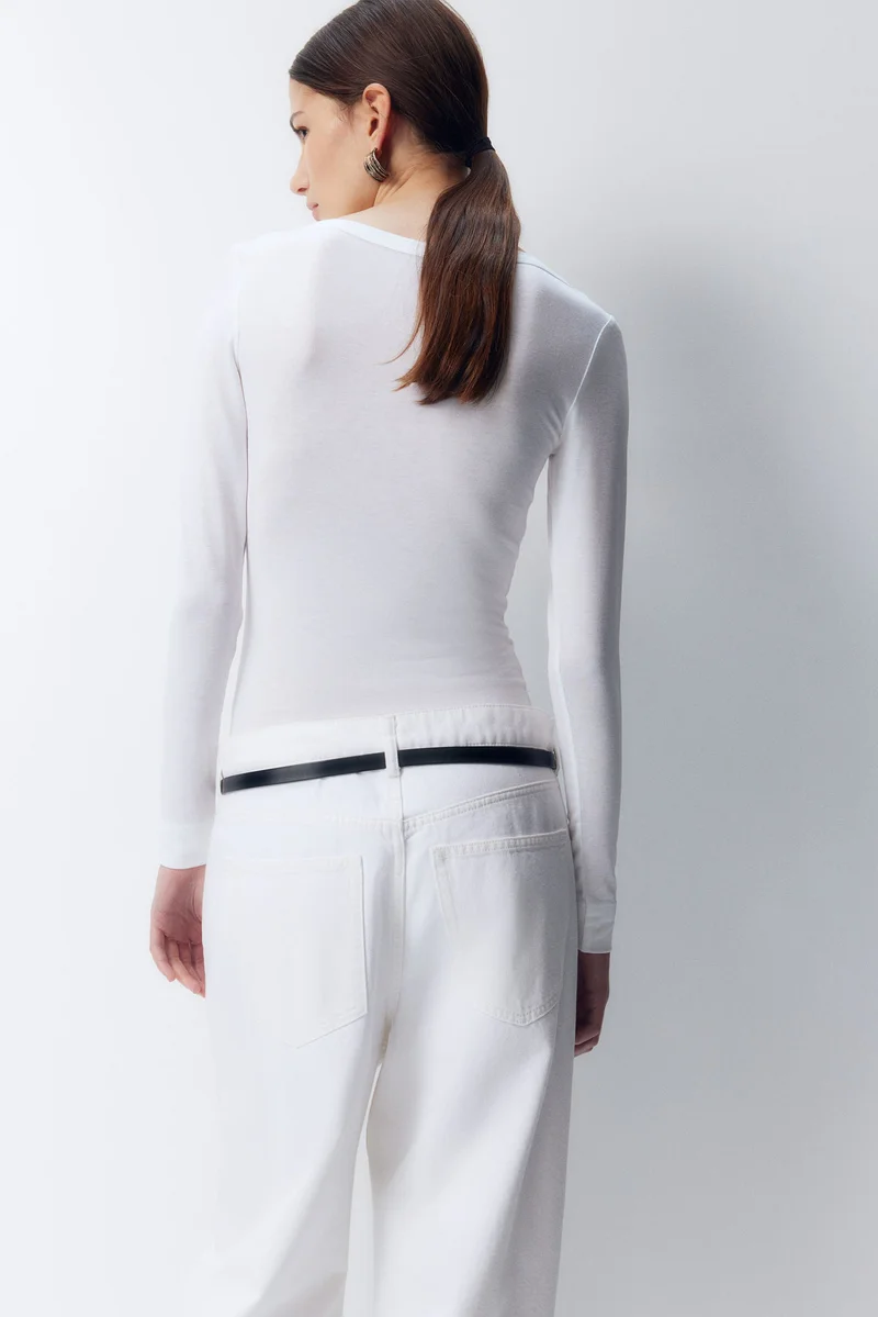 H&M Scoop-neck top