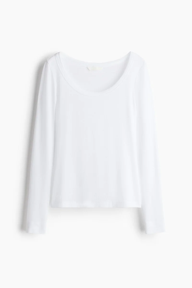 H&M Scoop-neck top
