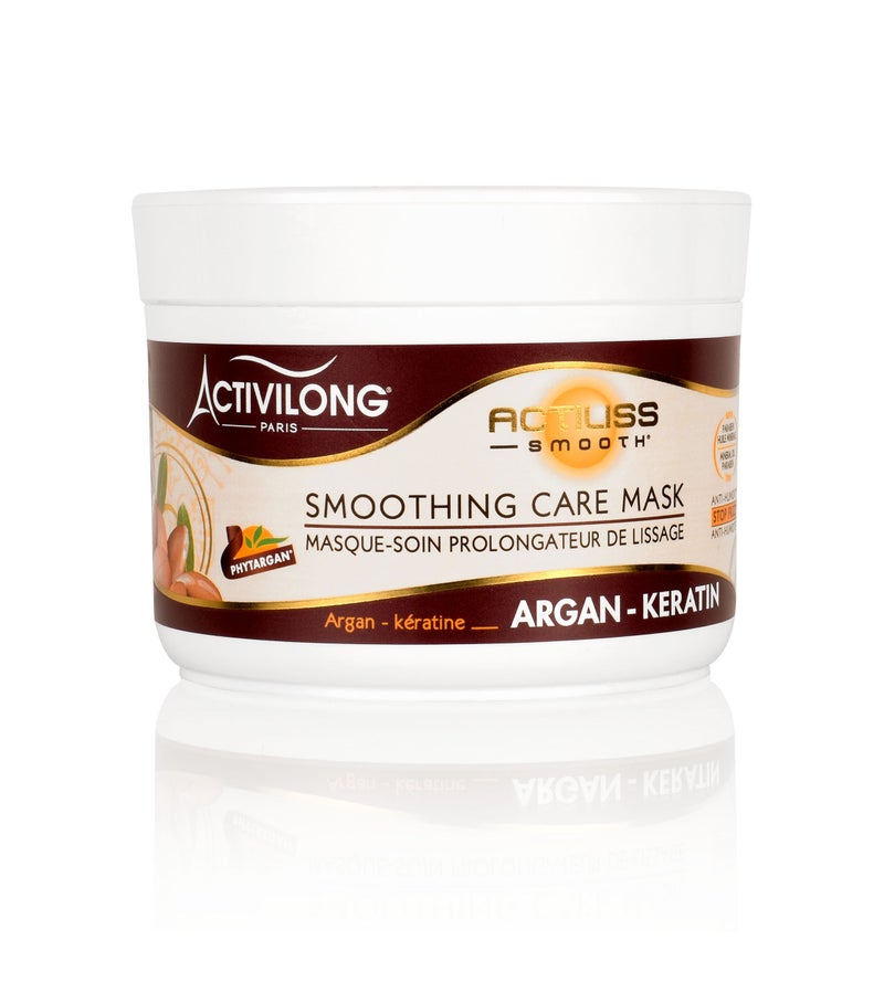Activilong actiliss smoothing care mask organic argan and keratin 200 ml