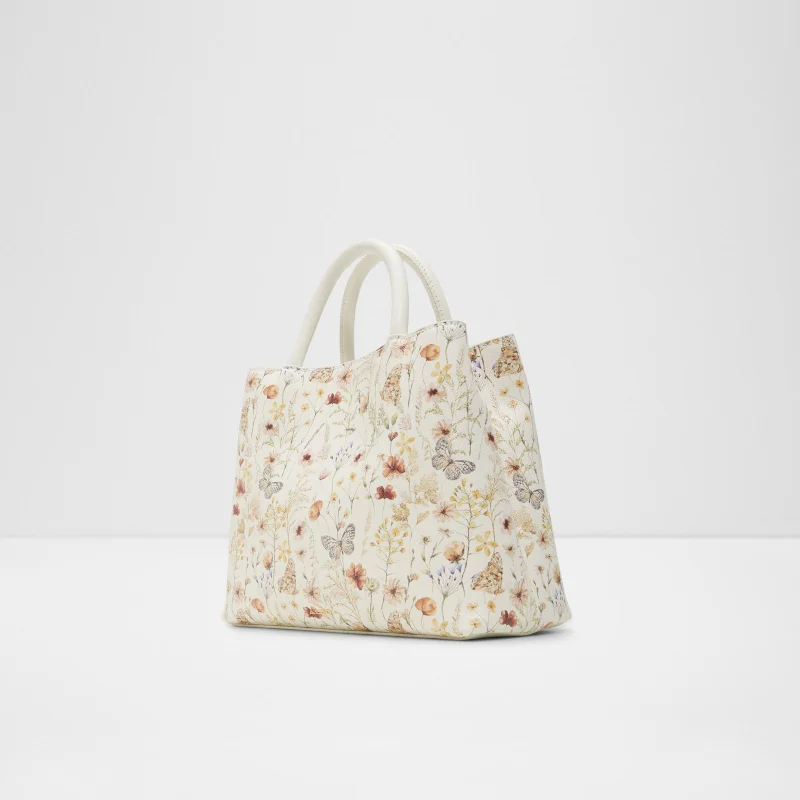 ALDO VALMIRA Printed Satchel Bag