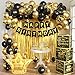 jenmir Gold Birthday Party Decorations Kit for Men3pcs birthday Decorations for Men boys black and gold Balloon Boxes Birthday Party Favors - Image 3