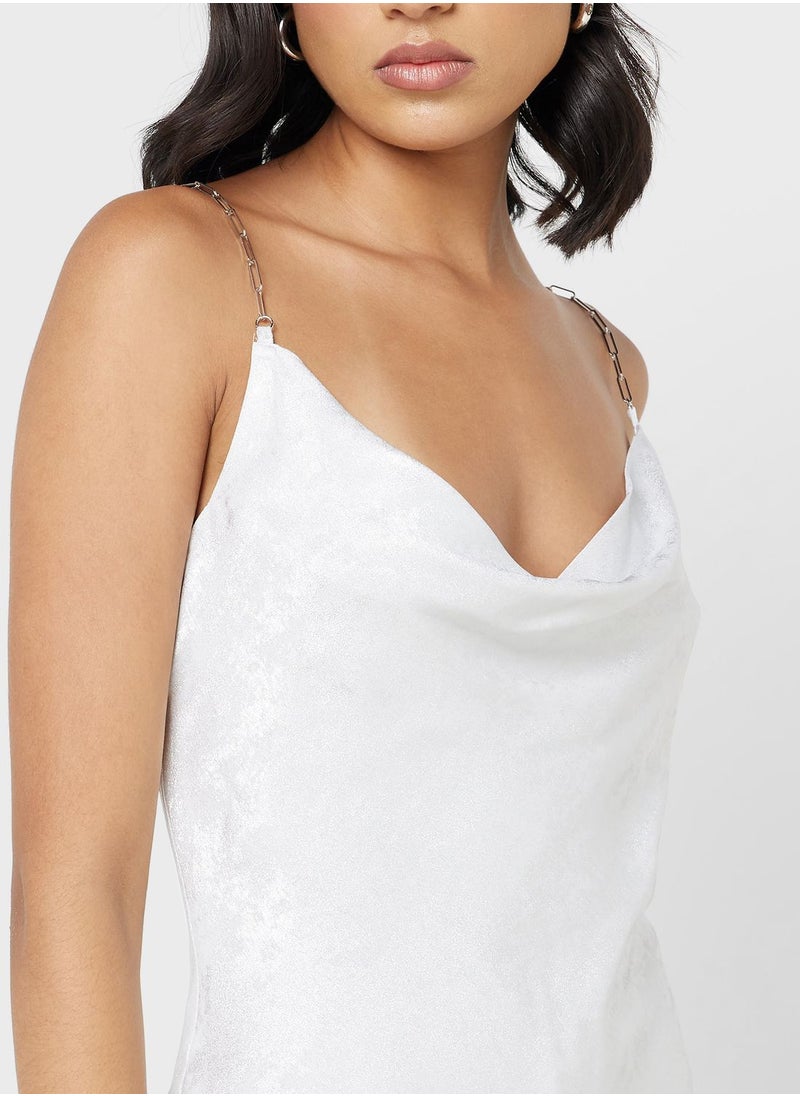 GUESS - Chain strap Slip Dress - Image 1