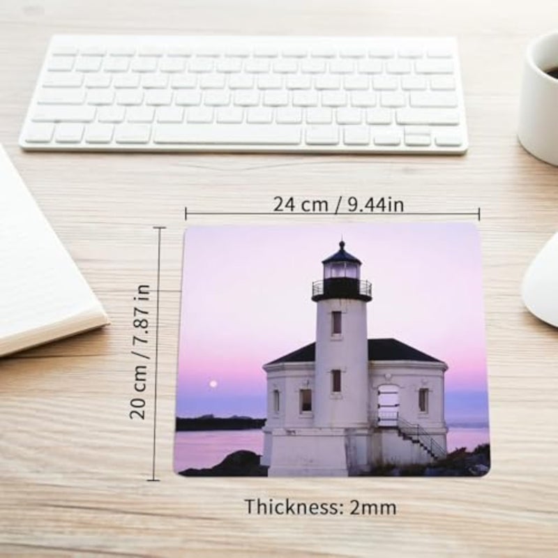 منصات الماوس التسامي للحرف اليدوية: فراغات بيضاء مستطيلة، 24 × 20 × 0.2 سم، قاعدة مطاطية غير قابلة للانزلاق، متوافقة مع الضغط الحراري، 20 قطعة - Image 5