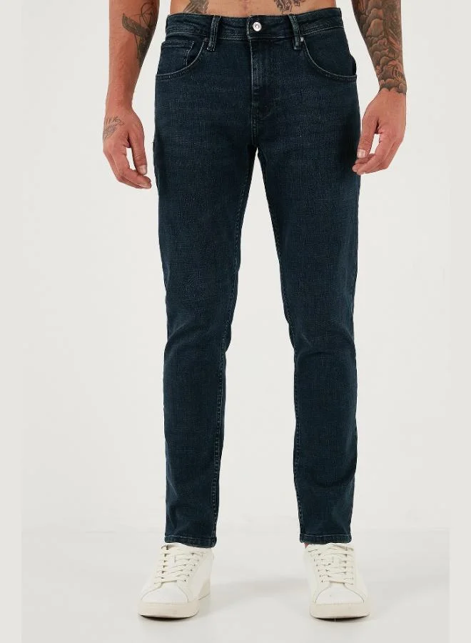 Buratti  Buratti Stretch Cotton Slim Fit High Waist Skinny Leg Jeans Men's JEANS 3300C46TOKYO for Men | Best Price UAE