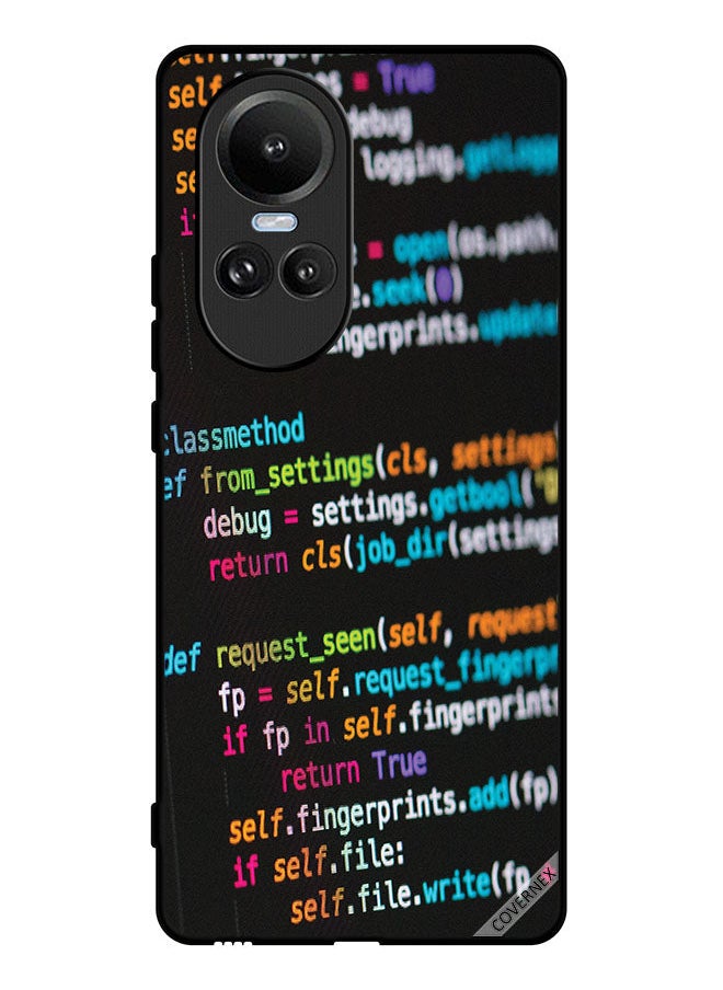Covernex - Protective Case Cover For Oppo Reno10 Pro Programming - Image 1