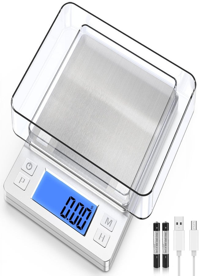 BOMATA 0.01g Small Digital Gram Scale, Upgraded 1kg Jewelry Scale - Image 1