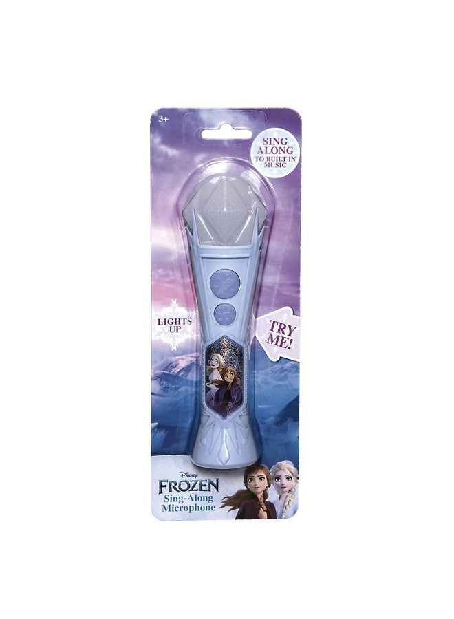 eKids Frozen Sing Along Microphone Toy For Kids With Built-In Music And Flashing Lights, Designed For Fans Of Frozen Toys - Image 4