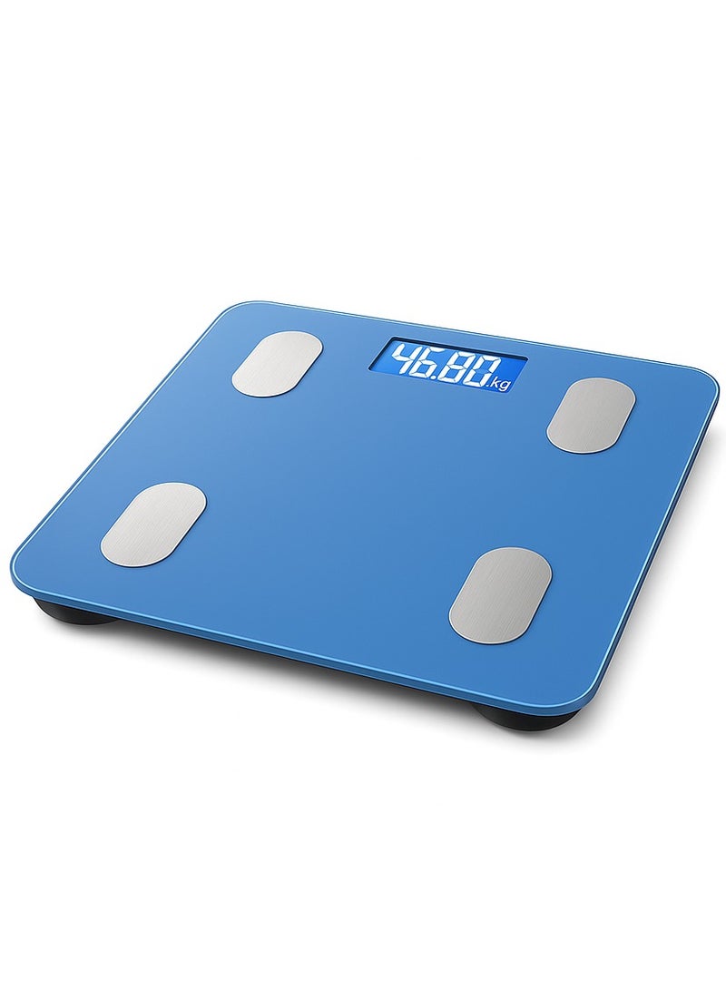 Generic Smart Bluetooth Bathroom Scale C1 - 180kg Capacity, Digital Body Weight Scale with APP Sync for Apple Health, Google Fit & Fitbit, BMI Tracking, Auto Calibration - High Precision Glass Platform (Black)  - Image 2