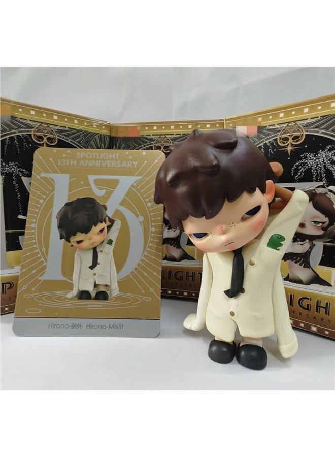 Under The Spotlight 13 Years Anniversary Series Confirmed SKULLPANDA Blind Box Hand Fashion Ornaments Gift-Light Source Color:Ono Country Version - Image 4