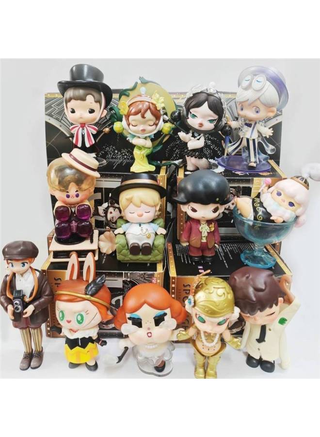 Under The Spotlight 13 Years Anniversary Series Confirmed SKULLPANDA Blind Box Hand Fashion Ornaments Gift-Light Source Color:Ono Country Version - Image 2