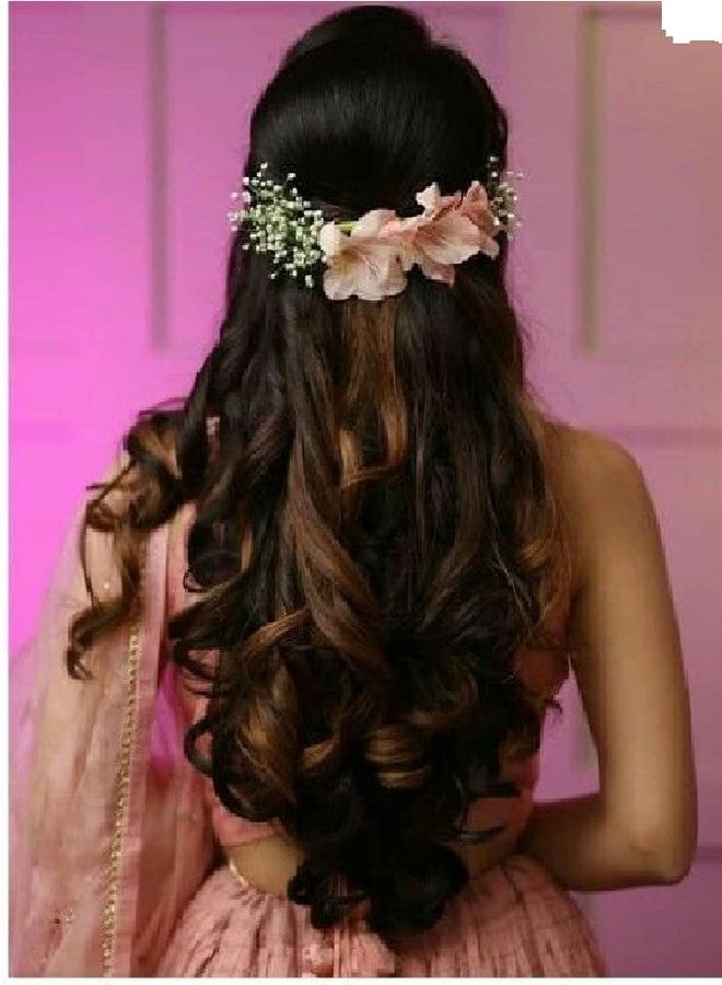 Fully Long Hair Wig Synthetic Wig for Women (Golden Brown) - Image 2