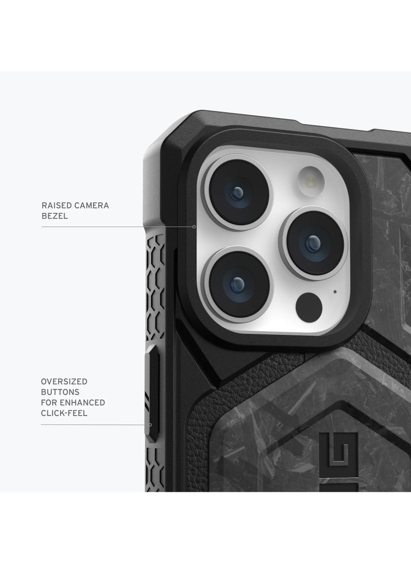 ICARLUS Carbon Cover for Apple iPhone 14 Pro Max Case Compatibility with MagSafe  - Image 2