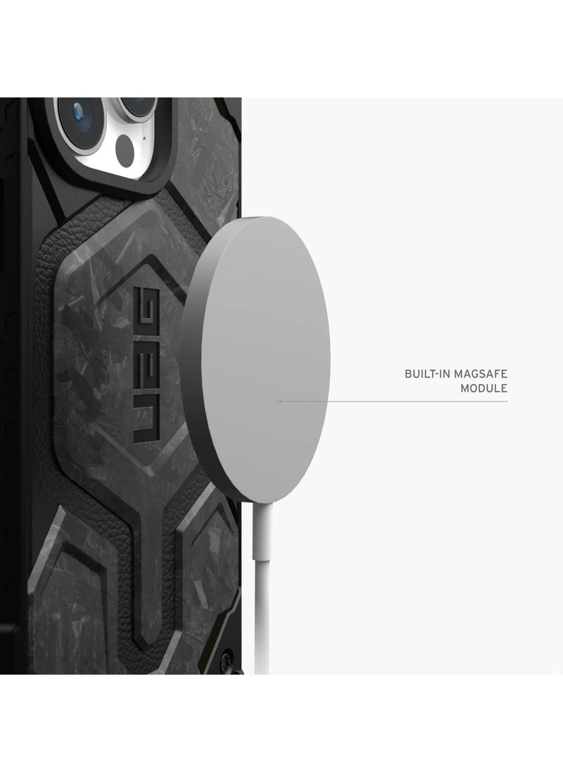 ICARLUS Carbon Cover for Apple iPhone 14 Pro Max Case Compatibility with MagSafe  - Image 3