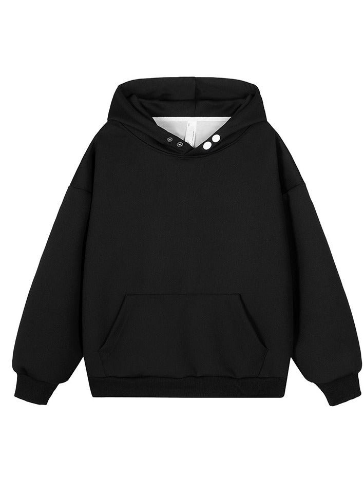 KUYING 2024 Autumn New Hooded Solid Color Hoodie - Image 1