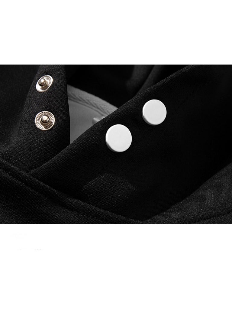 KUYING 2024 Autumn New Hooded Solid Color Hoodie - Image 4