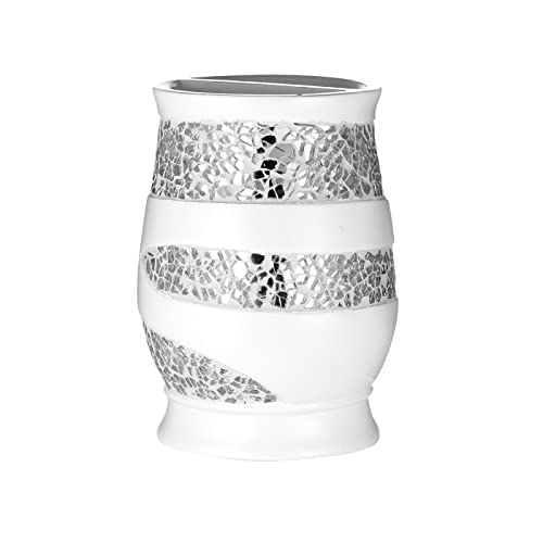 Popular Bath White Sinatra Tooth Brush Holder