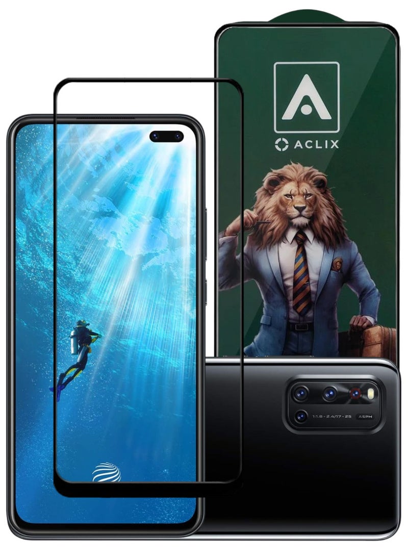 ACLIX Antistatic ESD Dustproof Premium Quality High Definition Tempered Glass Screen Protector Designed For vivo V19 - Image 1