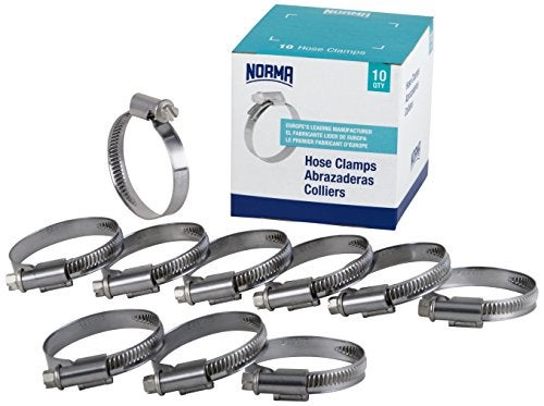 NORMA 01266704013-000-0538 Hose Clamps, 8 mm-16 mm x 9 mm W4 (Pack of 10) - Image 5