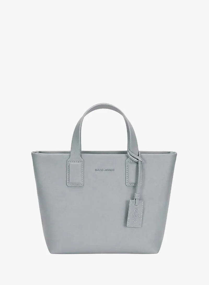 David Jones trapz style design handbag made form leather in model number CM7857| the new shopping, city and meeting bag for women | Structured purse for everyday use