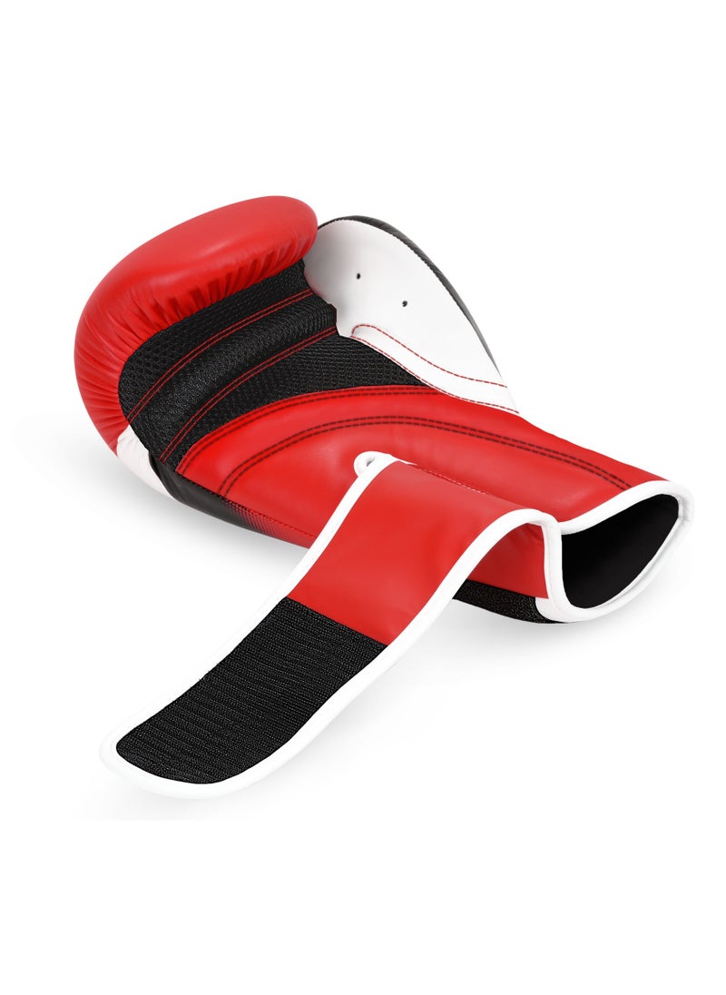 Starpro - T20 Boxing Gloves - 8oz 10oz 12oz 14oz 16oz - Vegan Leather Gloves for Training Sparring with Waterproof Lining - Breathable Mesh - Hand Protection - Image 1