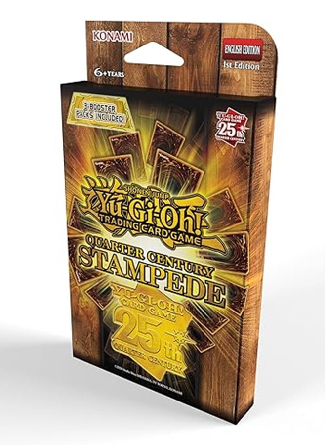 Konami Yu-Gi-Oh! - Quarter Century Stampede 25th Anniversary Booster Tuckbox - Image 2
