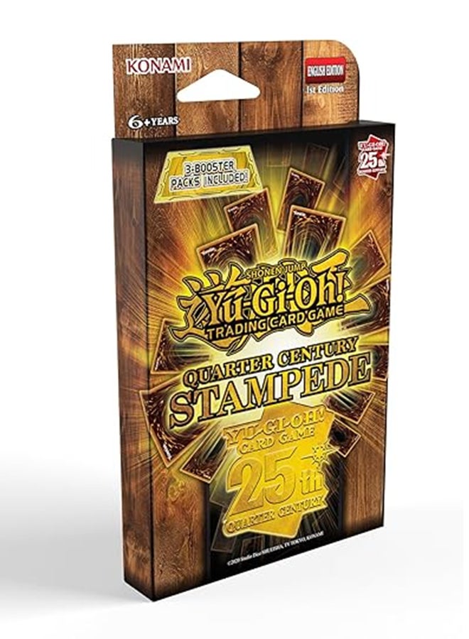 Konami Yu-Gi-Oh! - Quarter Century Stampede 25th Anniversary Booster Tuckbox - Image 3