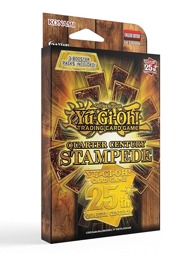 Konami Yu-Gi-Oh! - Quarter Century Stampede 25th Anniversary Booster Tuckbox - Image 1