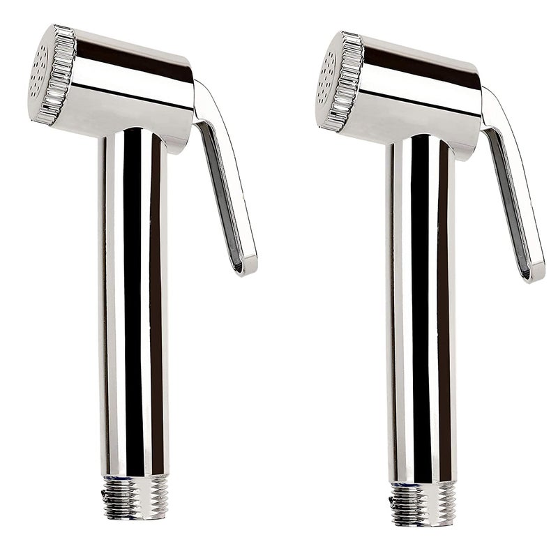 YND JAG Design Health Faucet Gun Hand Jet Bidet Spray Head in ABS with high Gloss Chrome FinishSimply Big 2 pcs Set - Image 1