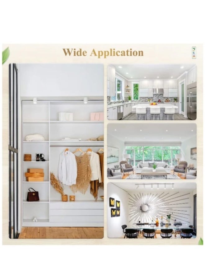 Set of 10 LED Spot Lights – Energy-Saving Indoor Lighting – Light Color Options (Cool White or Warm White) – Long Lifespan – Eye-Friendly Illumination - Image 5